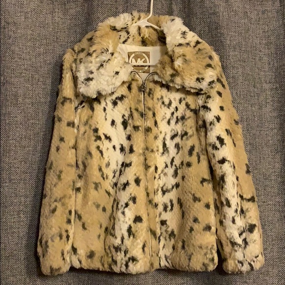 Michael Kors Jackets & Blazers - Michael Kors Leopard Cheetah Faux Fur Winter Coat